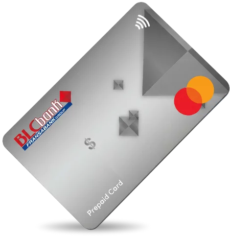 BLC Bank MasterCard Prepaid Card